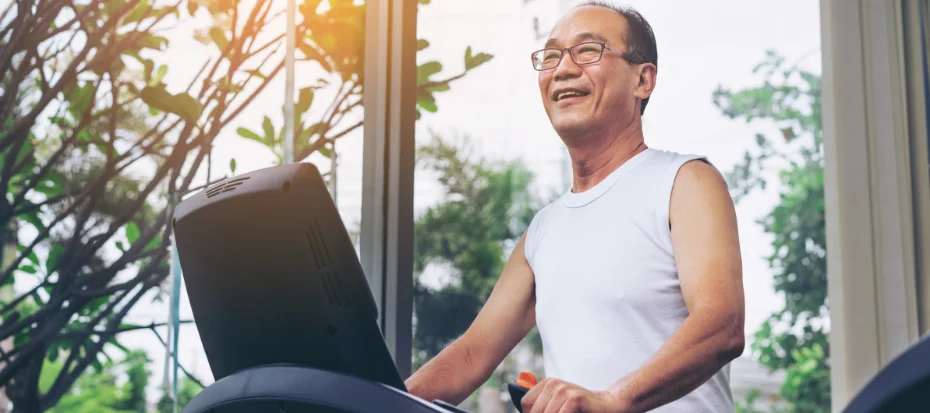 wandelband met steun voor senioren 