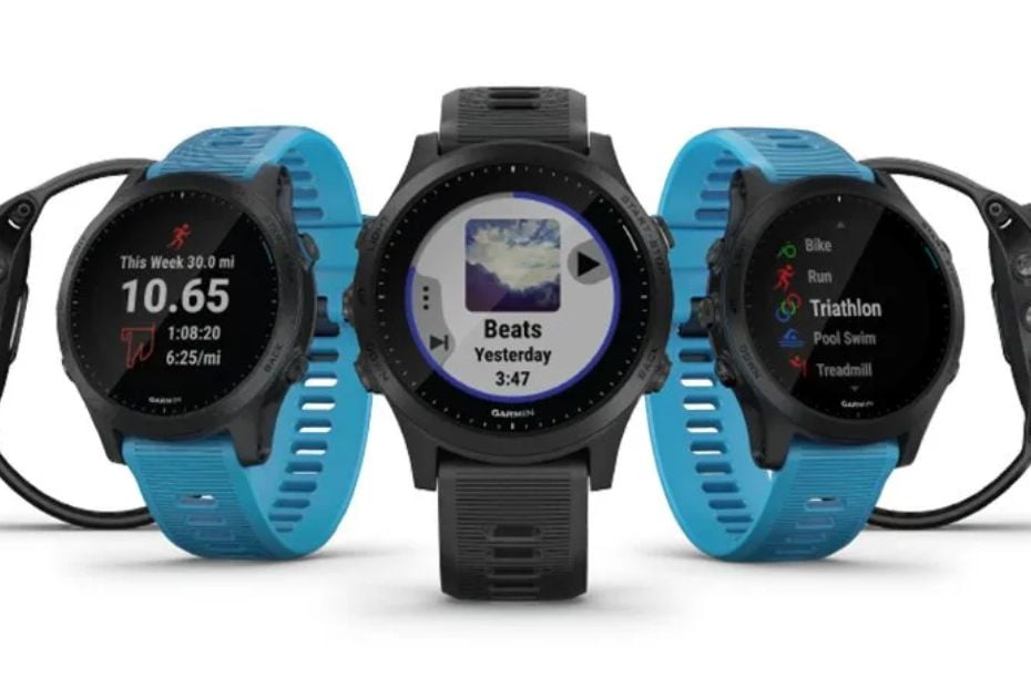 Garmin Forerunner 945 met topografische kaarten