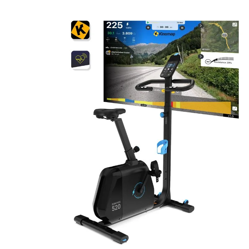 Domyos Hometrainer met zelfaandrijving 520 connected review