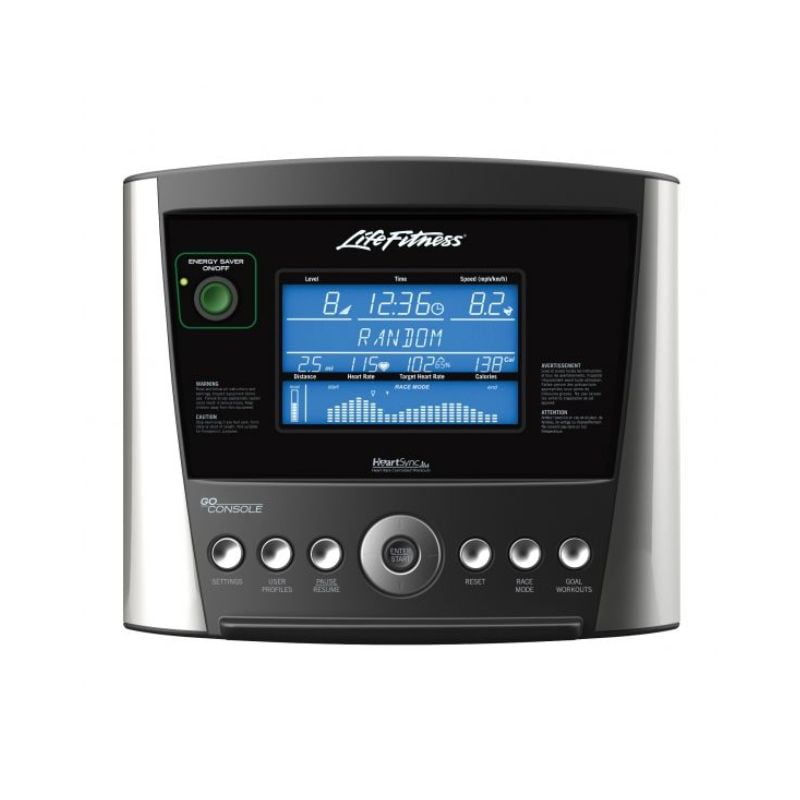 Life Fitness hometrainer LifeCycle C3 Go Console ervaring