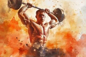 Shoulder press oefening