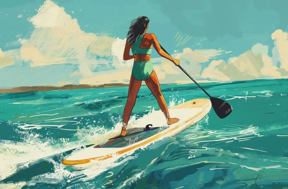 9 onderdelen van een SUP-board anatomie termen