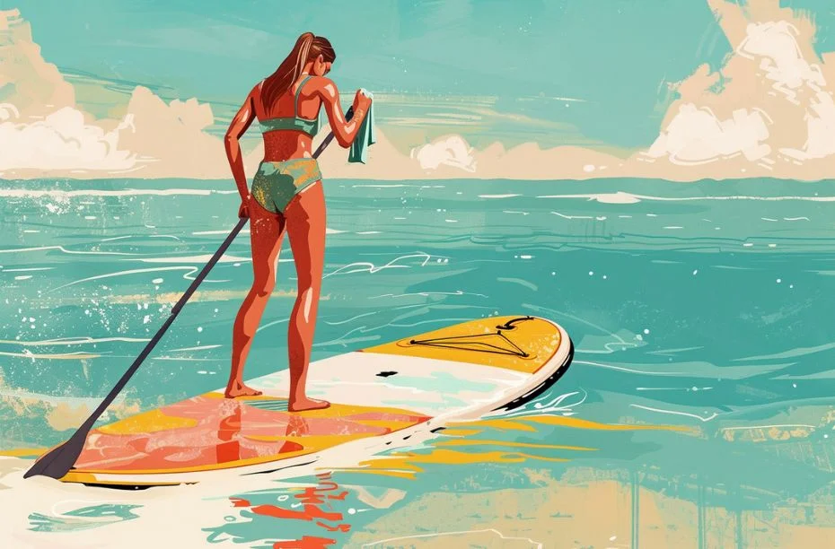 Opblaasbare SUP opblaasbaar