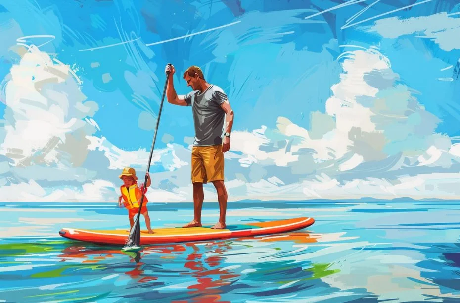 SUP-board meer personen